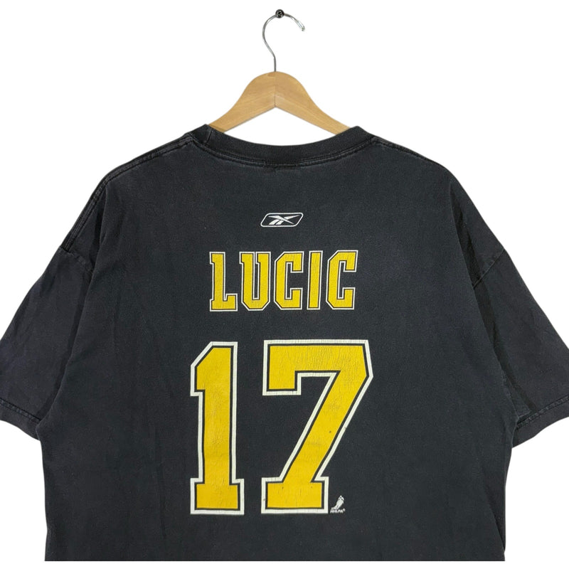 Vintage Reebok Boston Bruins Milan Lucic 17 NHL Tee