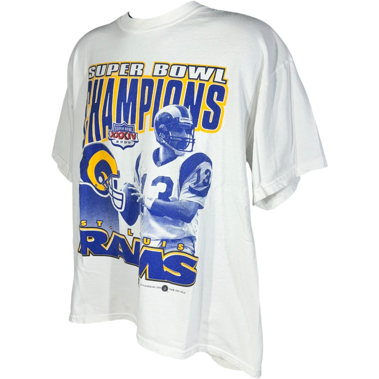 Vintage St. Louis Rams Super Bowl Champions NFL Tee 2000