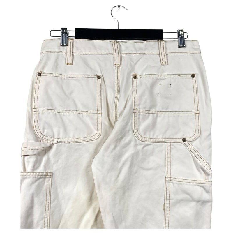 Vintage Carhartt Raw Hem Carpenter Shorts 32