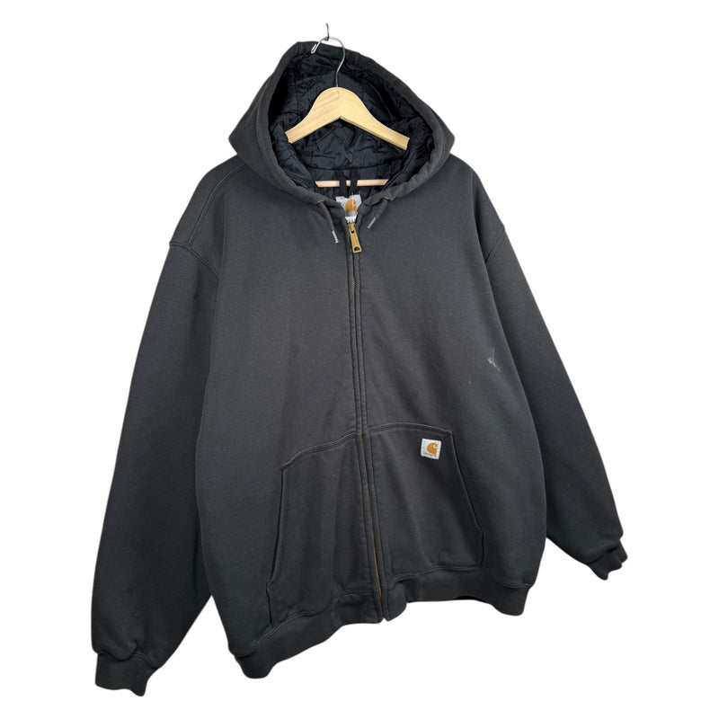 Vintage Carhartt Thermal Full Zip Hoodie