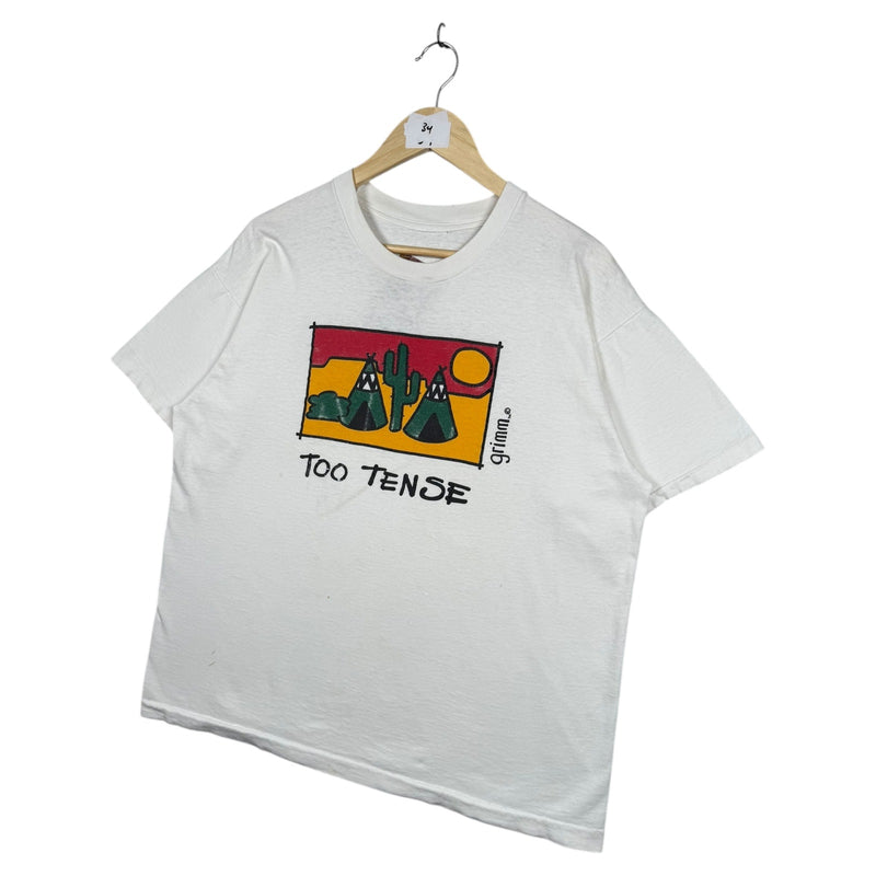 Vintage Too Tense Desert Teepees T-Shirt