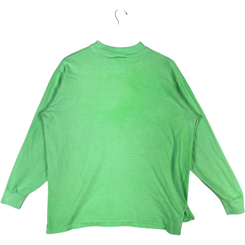 Vintage"The White Stuff" Mt. Snow Spellout Long Sleeve 90s