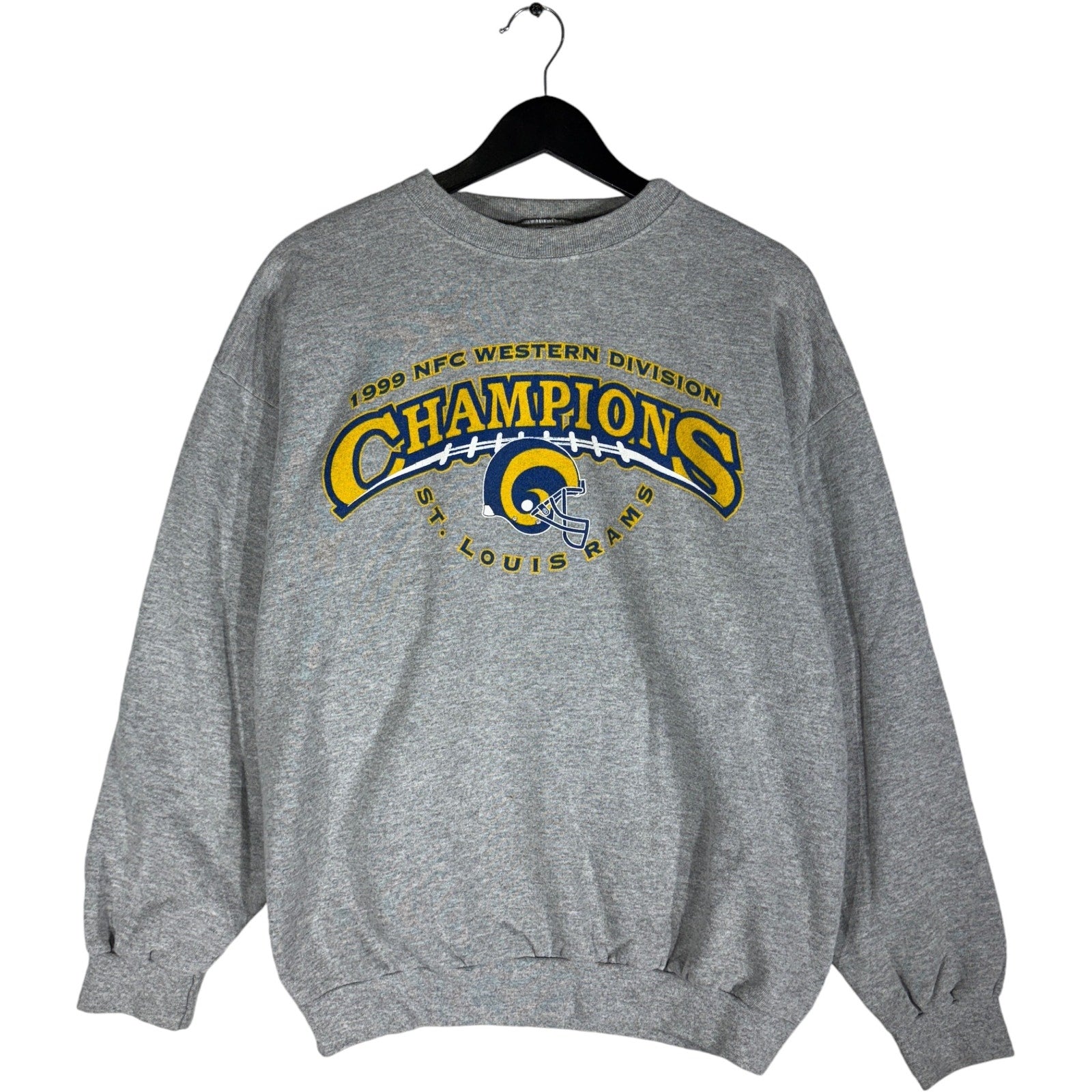 Vintage St. Louis Rams NFC West Champs Crewneck 1999