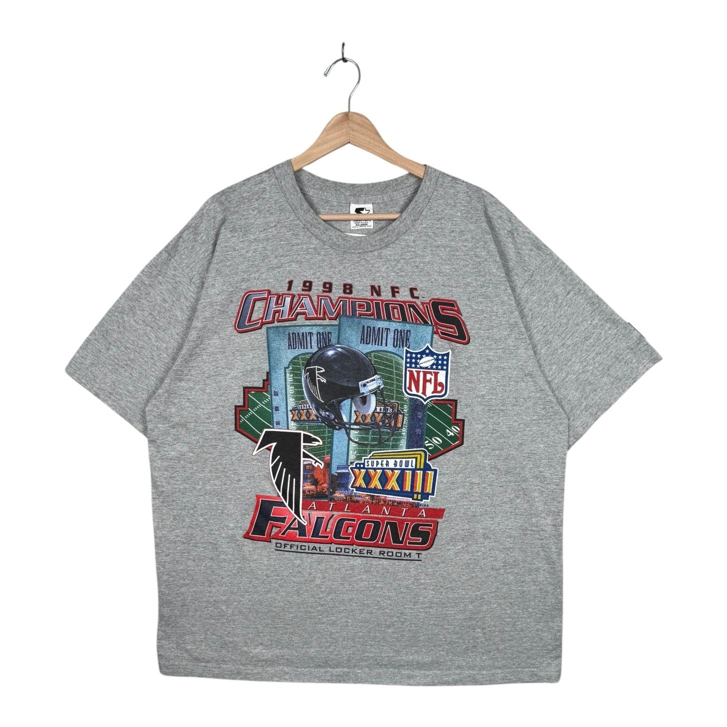Vintage Starter Atlanta Falcons 1998 Champions NFL T-Shirt