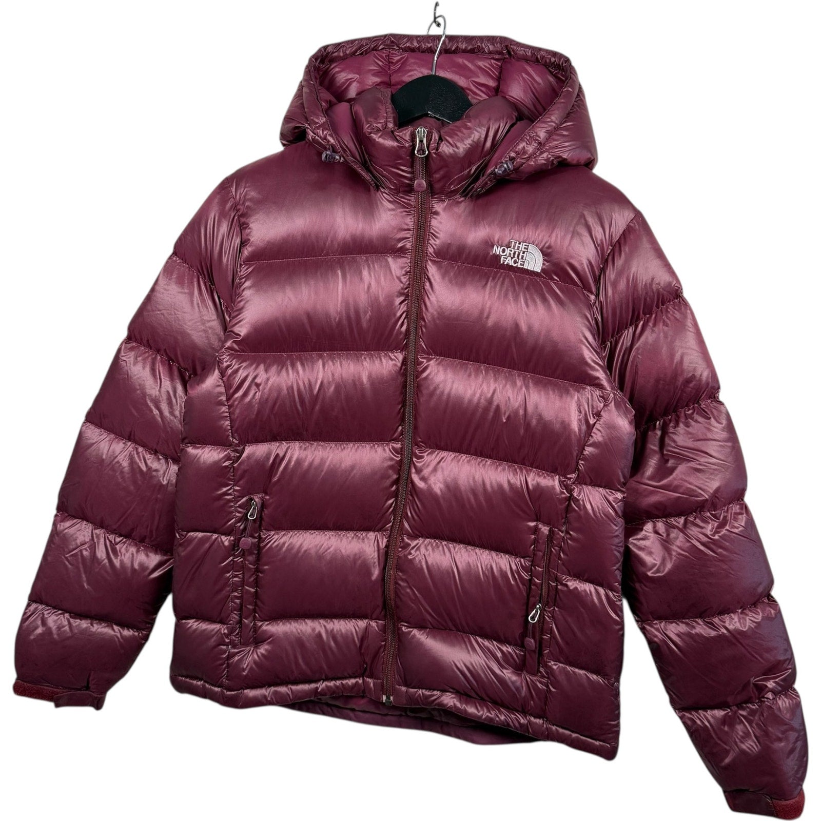 Vintage The North Face Mini Logo Full Zip Puffer Jacket