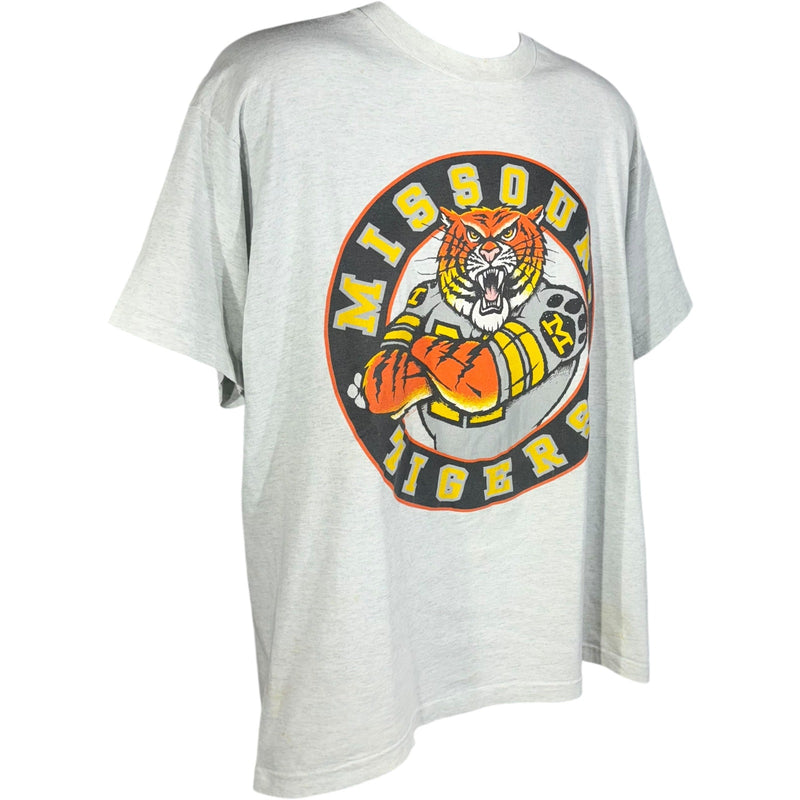 Vintage University of Missouri Tigers Football Tee