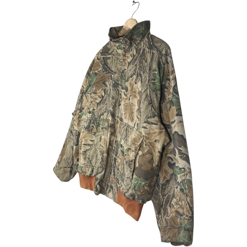 Vintage Red Head Camo Bomber Jacket