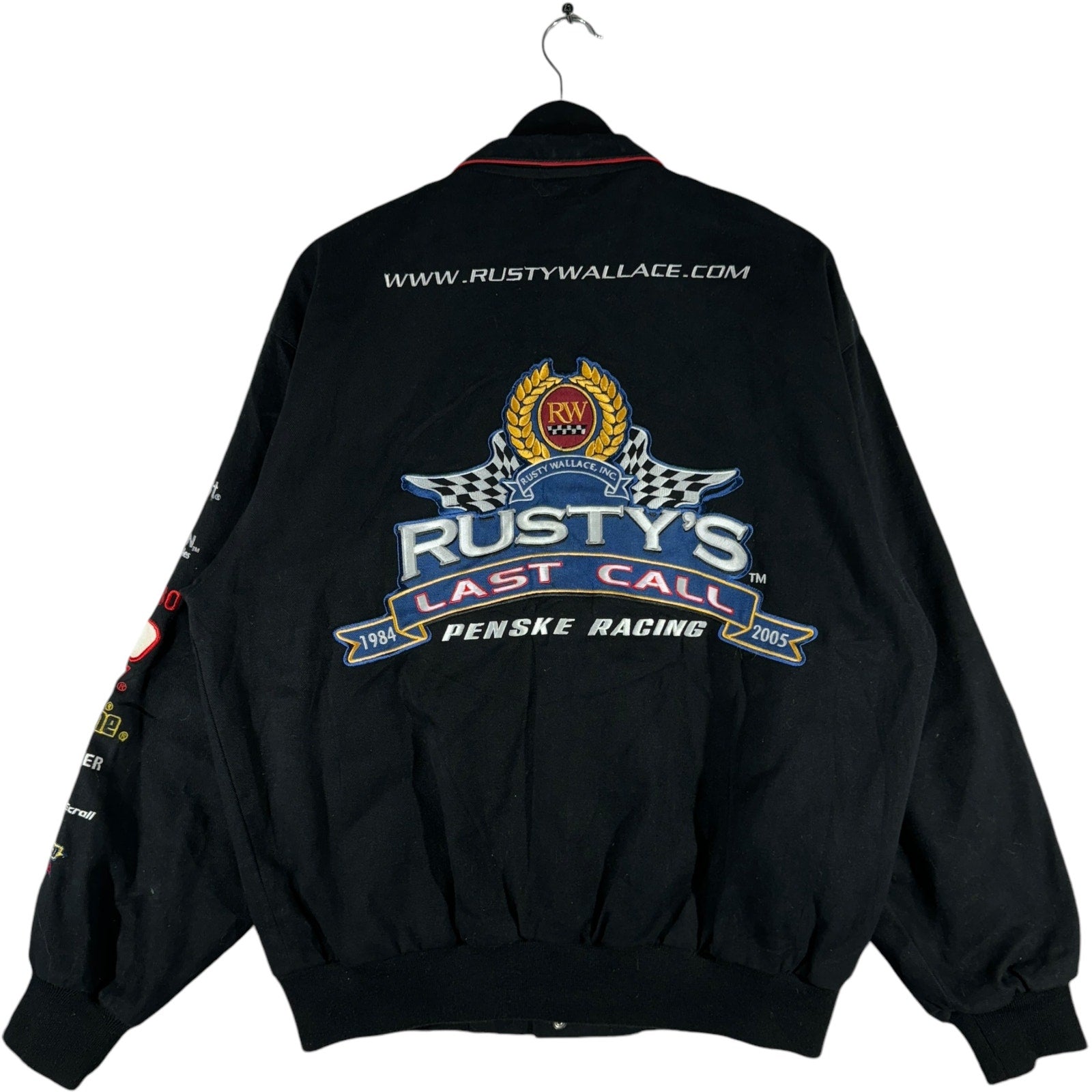 Vintage Rusty's Last Call NASCAR Racing Jacket