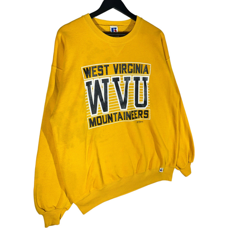 Vintage West Virginia University Mountaineers Russell Crewneck