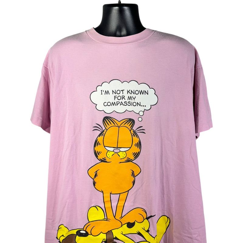 Vintage Garfield "I'm Not Known For My Compassion" Tee