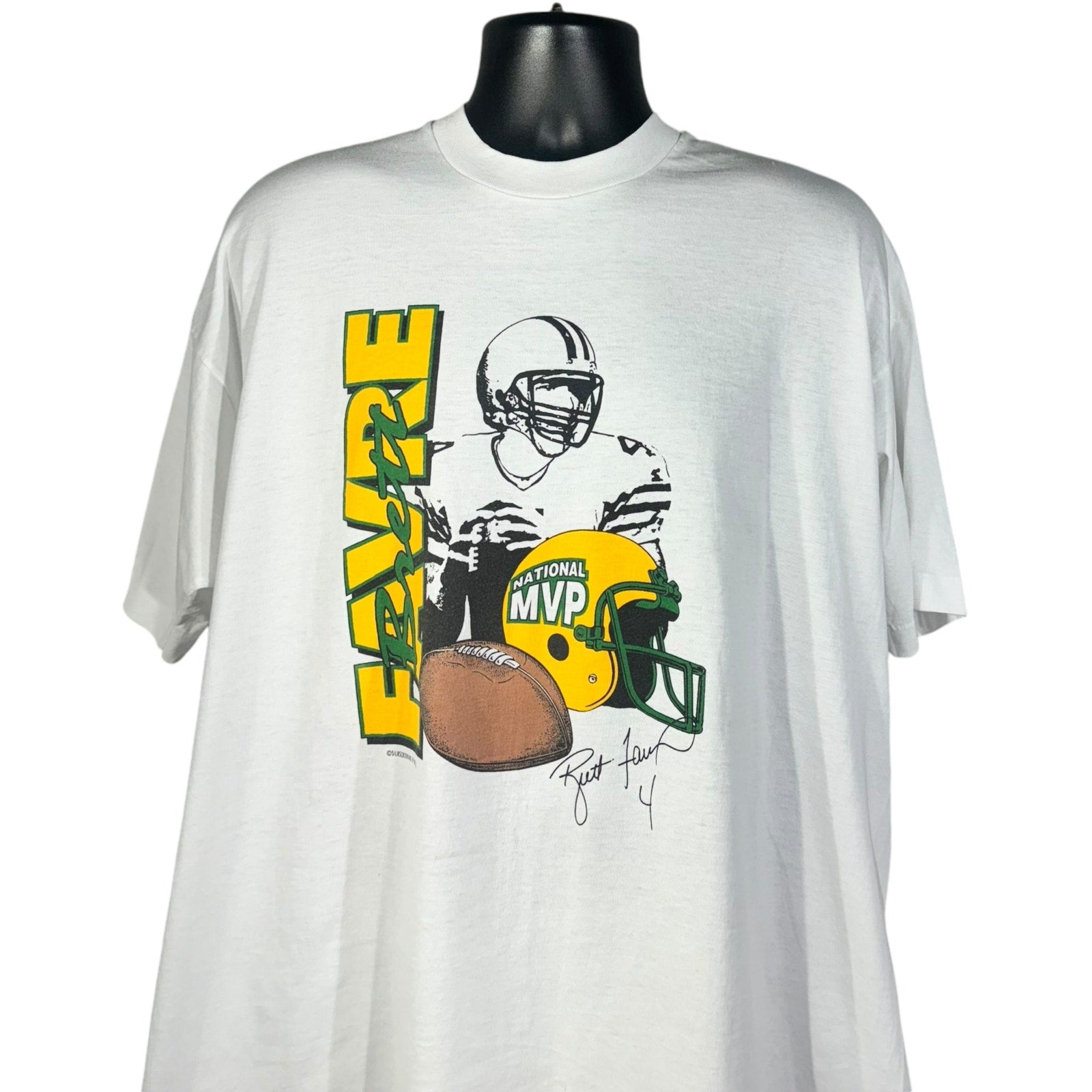 Vintage Green Bay Packers Brett Favre MVP NFL Tee