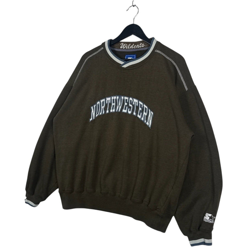 Vintage Northwestern Arch Spellout Starter Crewneck