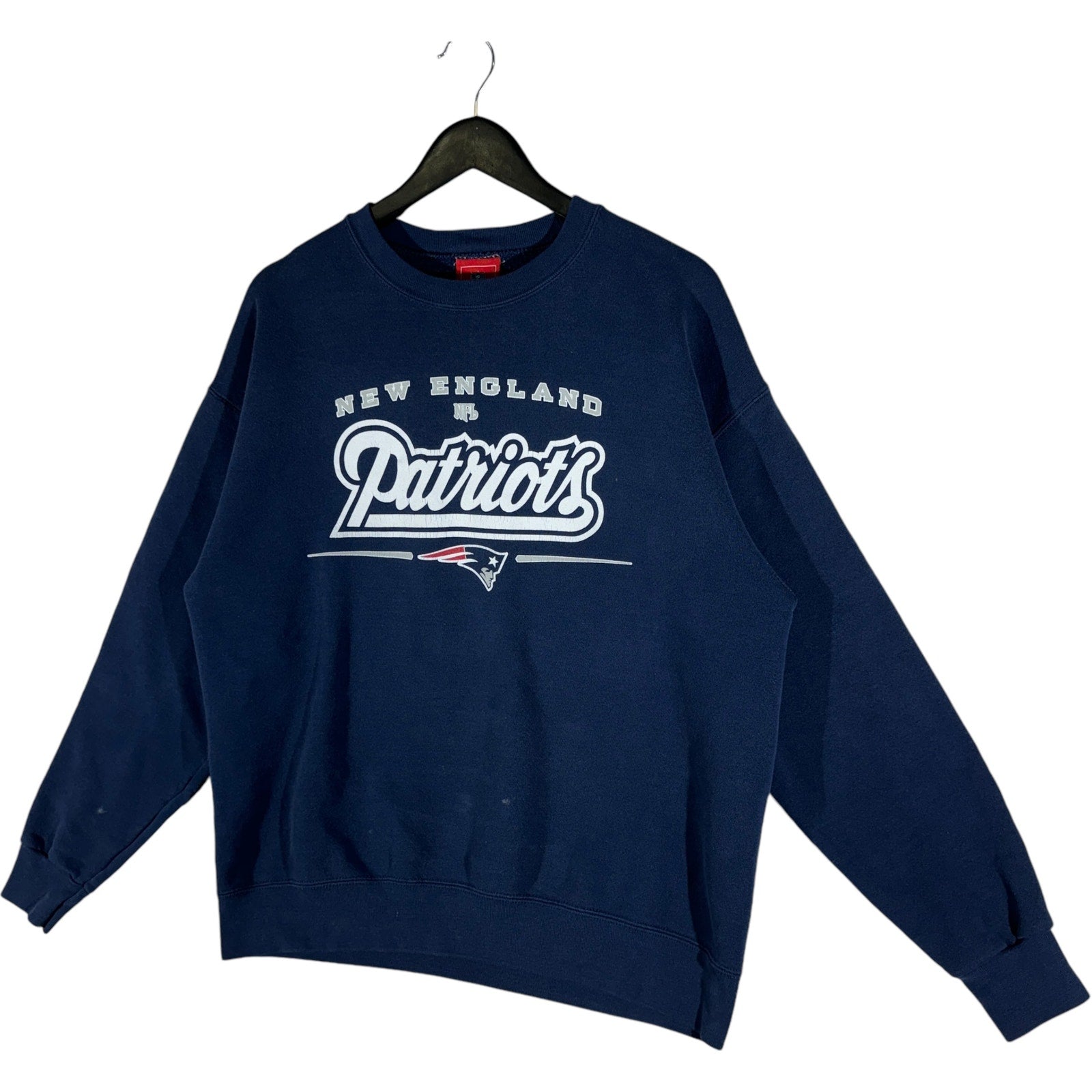 Vintage NFL New England Patriots Spellout Crewneck