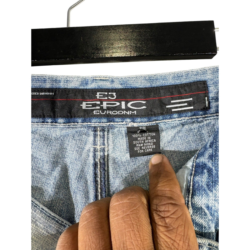 Vintage E3 Epic Y2K Denim Jeans 36x33