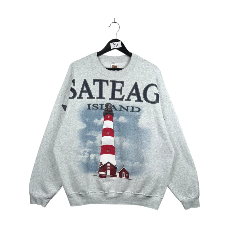 Vintage Chincoteague Island Lighthouse Crewneck