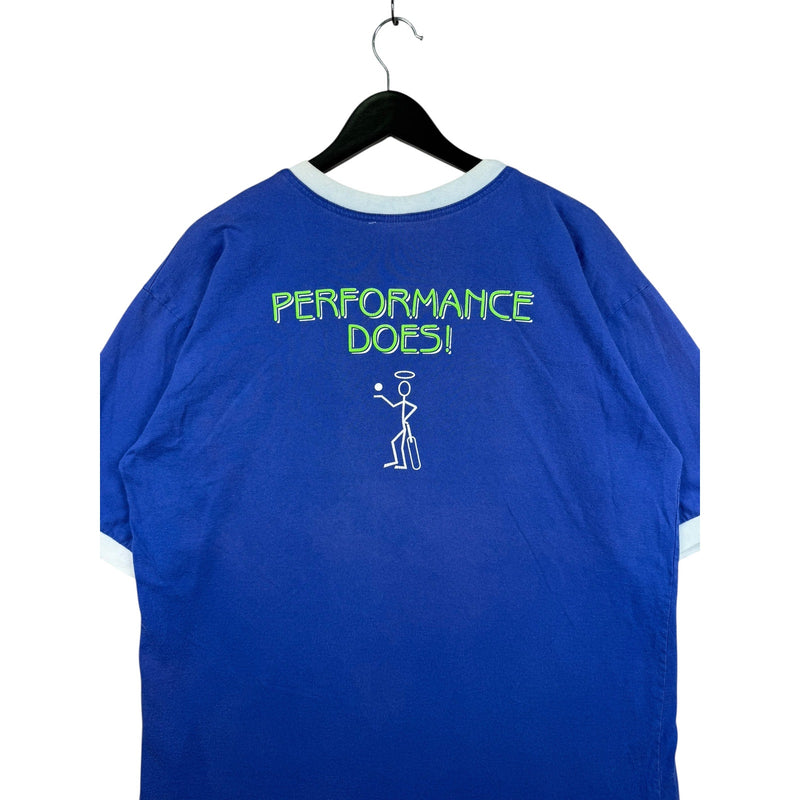 Vintage Size Doesn't Matter Performance Does Graphic T-Shirt