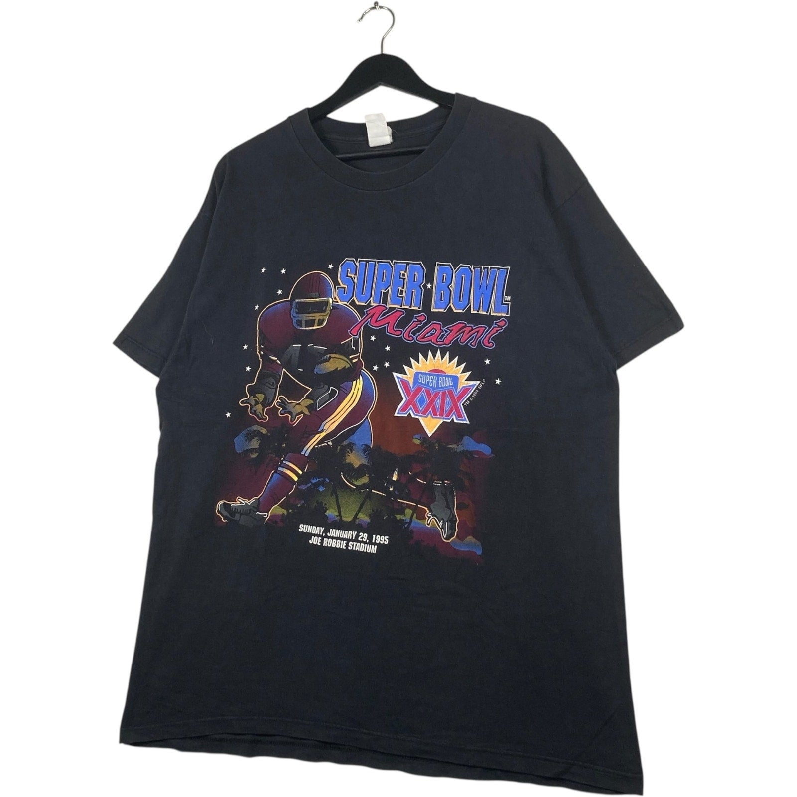Vintage 49er Vs. Chargers Super Bowl NFL Tee 1994