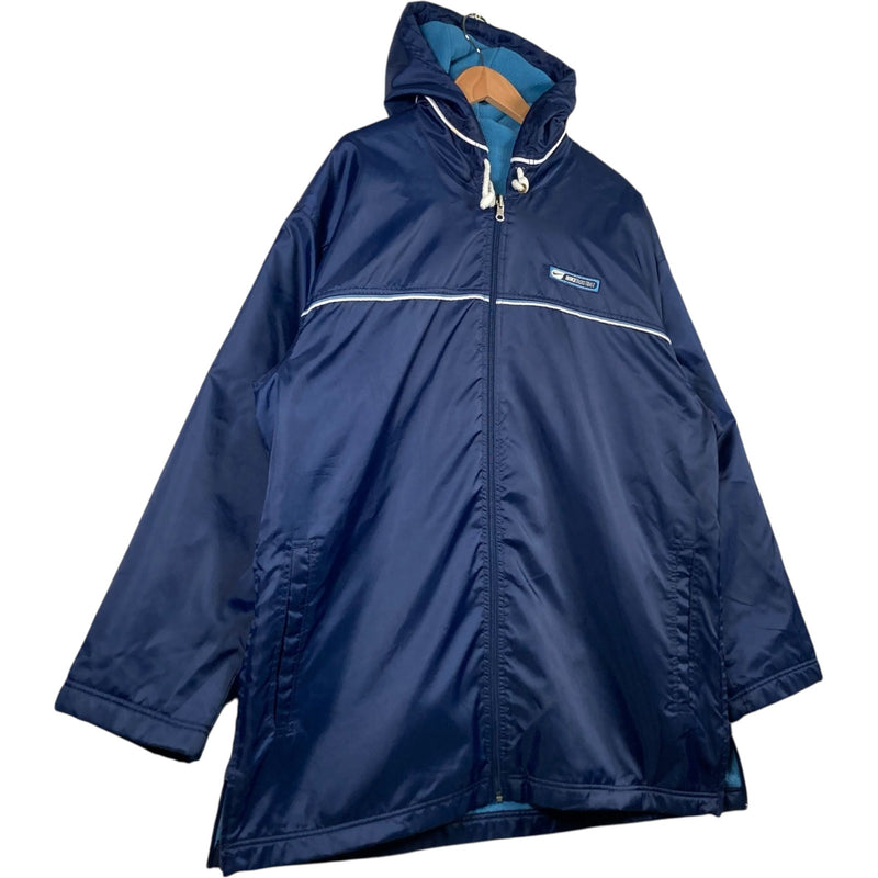 Vintage Nike Reversible Fleece Lined Hooded Jacket