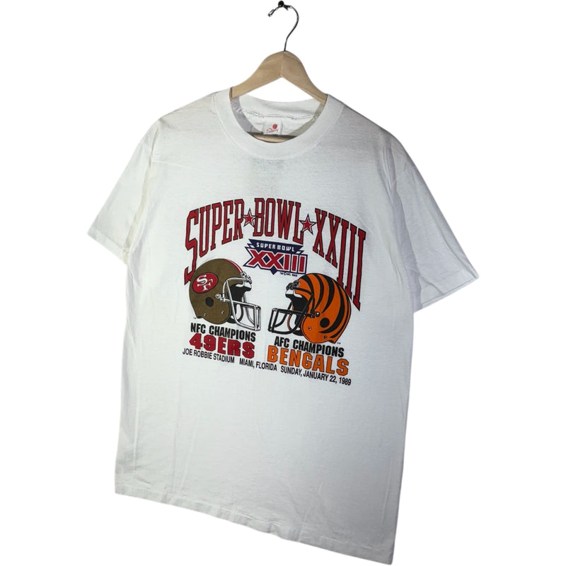 Vintage Super Bowl 23 49ers vs. Bengals Tee 80s