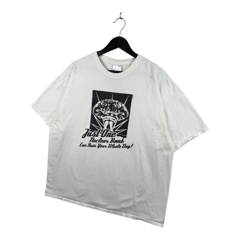 Vintage Nuclear Bomb Graphic T-Shirt