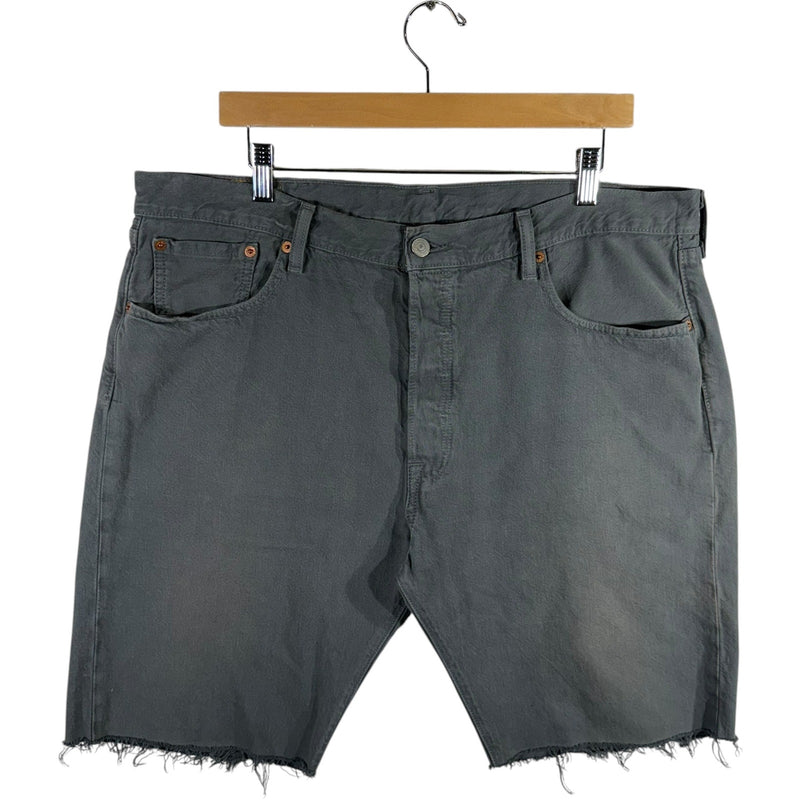 Vintage Levi's Gray Denim Shorts 38