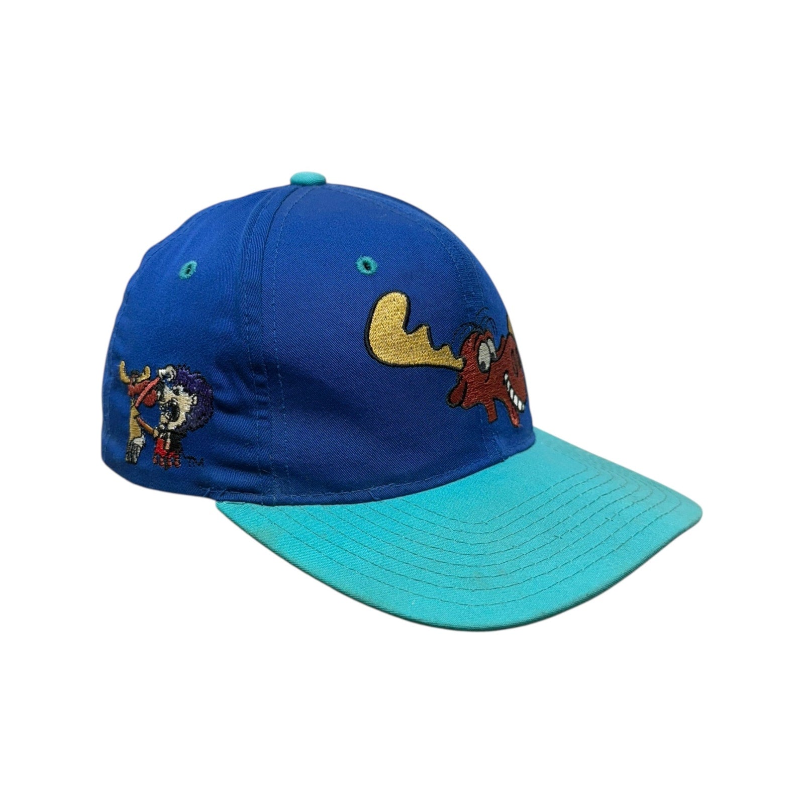 Vintage MCA Merchandising Bullwinkle Snapback Hat