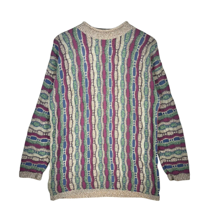 Vintage 3D Knit Sweater