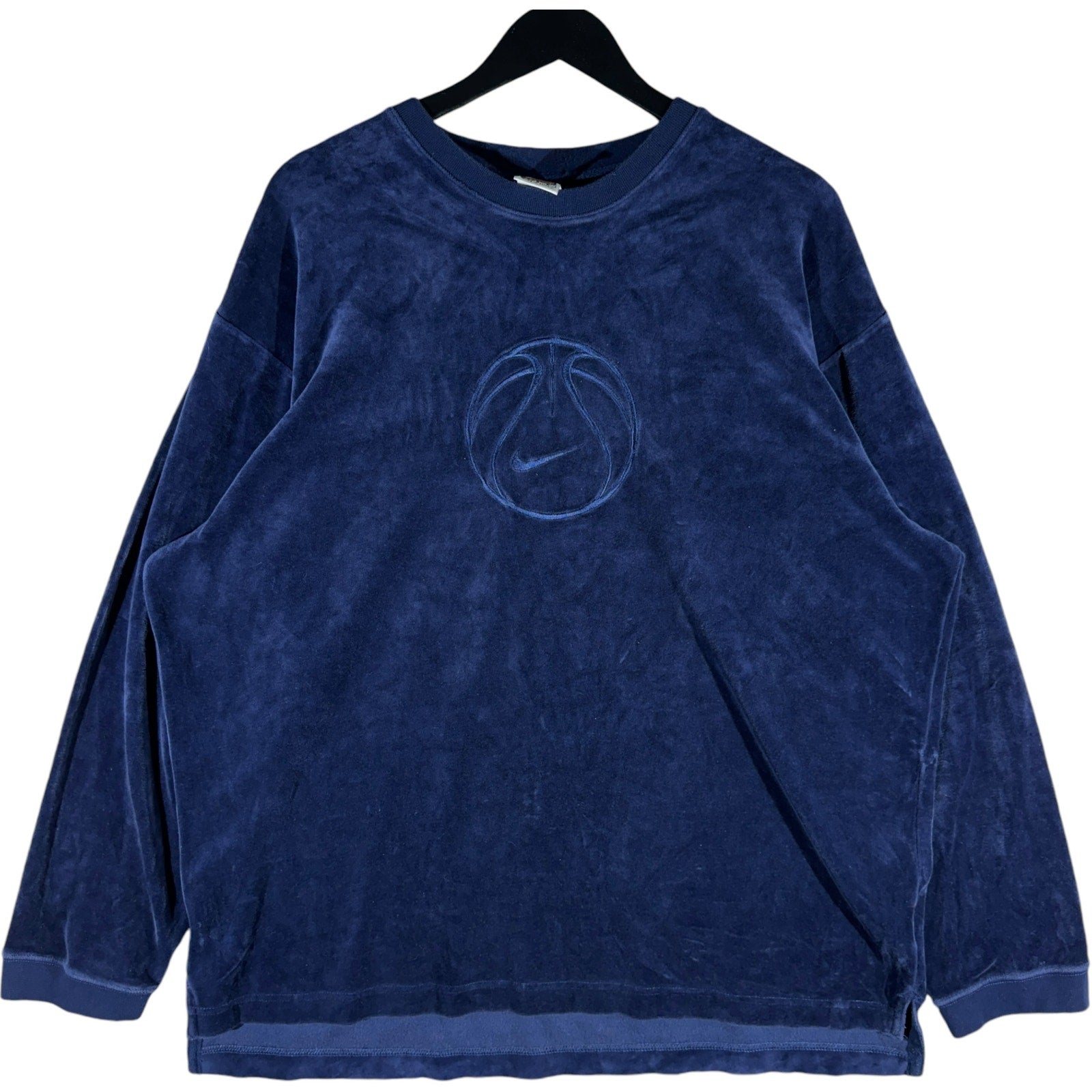 Vintage Nike Basketball Velour Crewneck