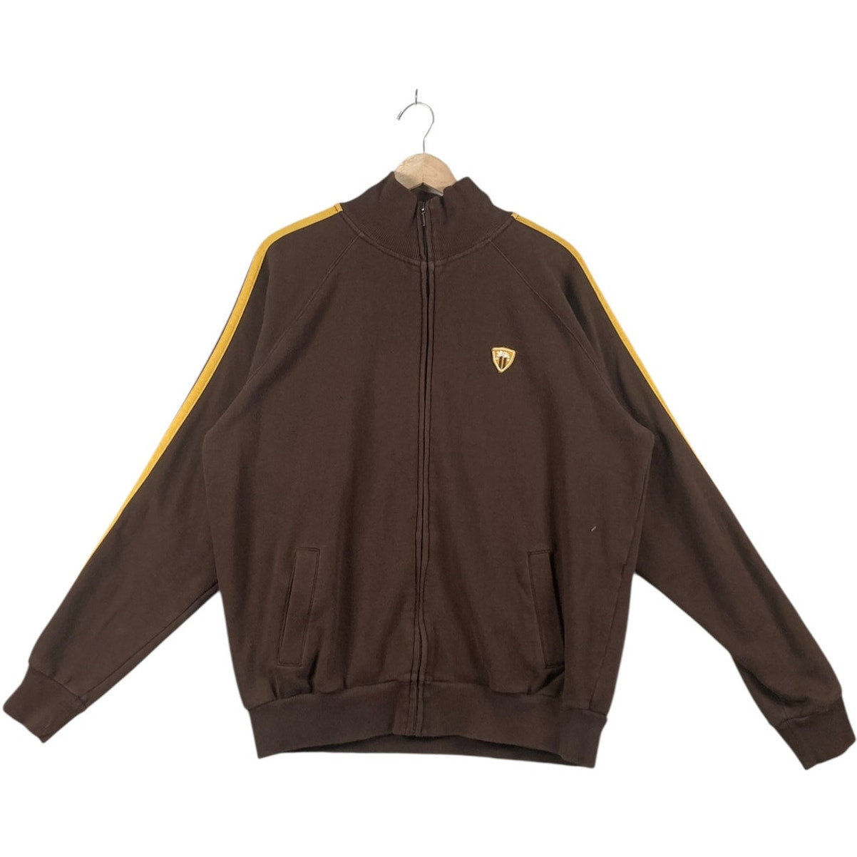 Vintage Mossimo Striped Full Zip Track Jacket
