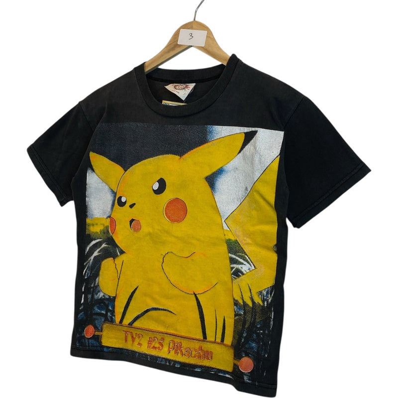 Vintage Pokemon Pikachu Snorlax T-Shirt