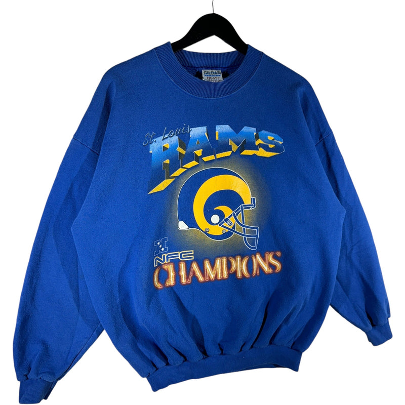 Vintage St. Louis Rams Helmet Crewneck