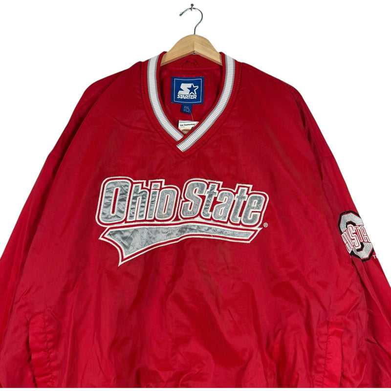 Vintage Starter Ohio University Spellout Pullover Windbreaker