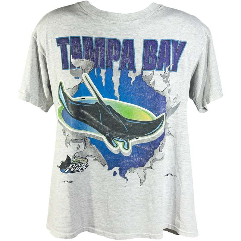 Vintage Nutmeg Tampa Bay Devil Rays MLB Tee