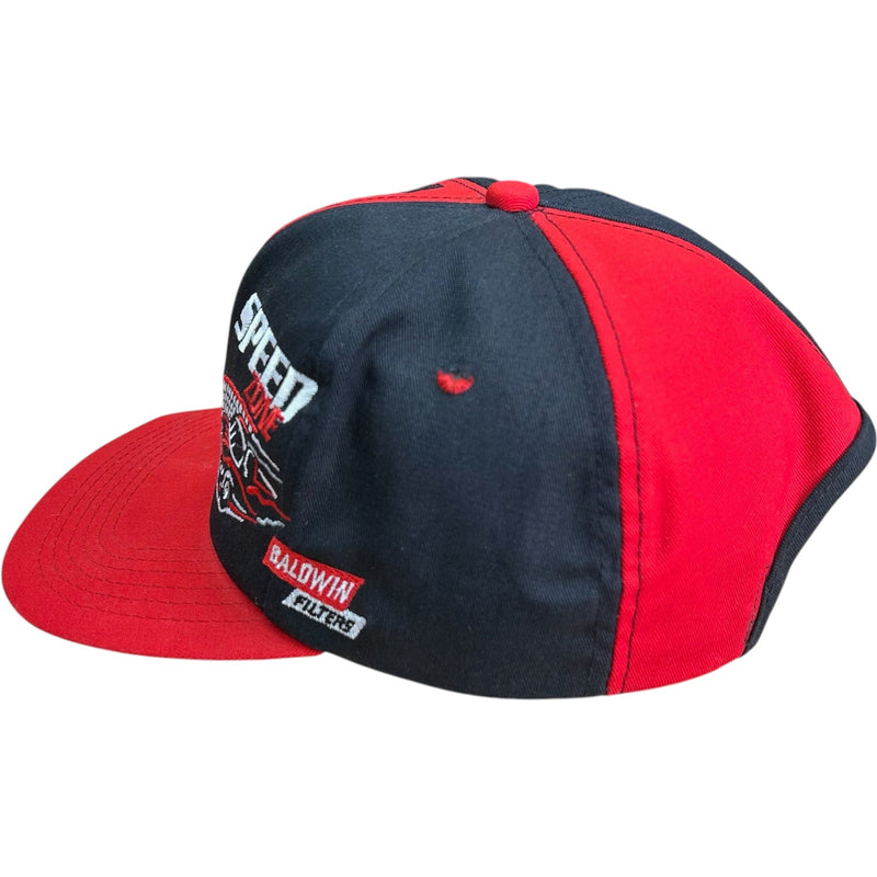 Vintage Baldwin Filters "Speed Zone" Racing Snapback Hat