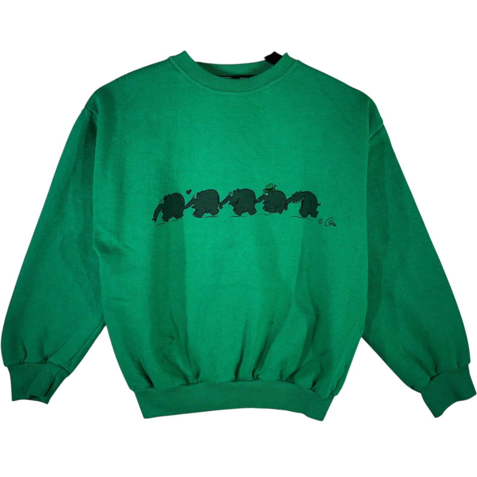 Vintage Ottifant Elephant Comic Crewneck