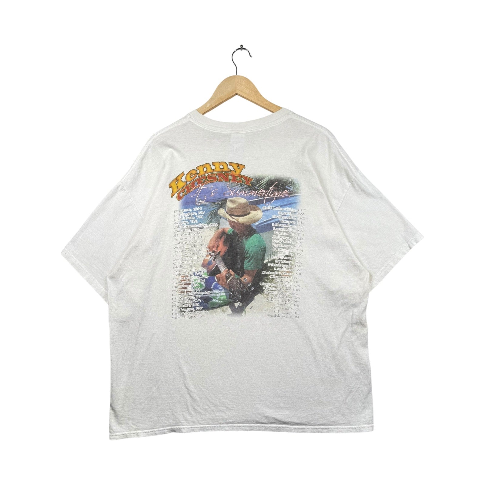 Vintage Kenny Chesney "The Road & The Radio" Tour T-Shirt