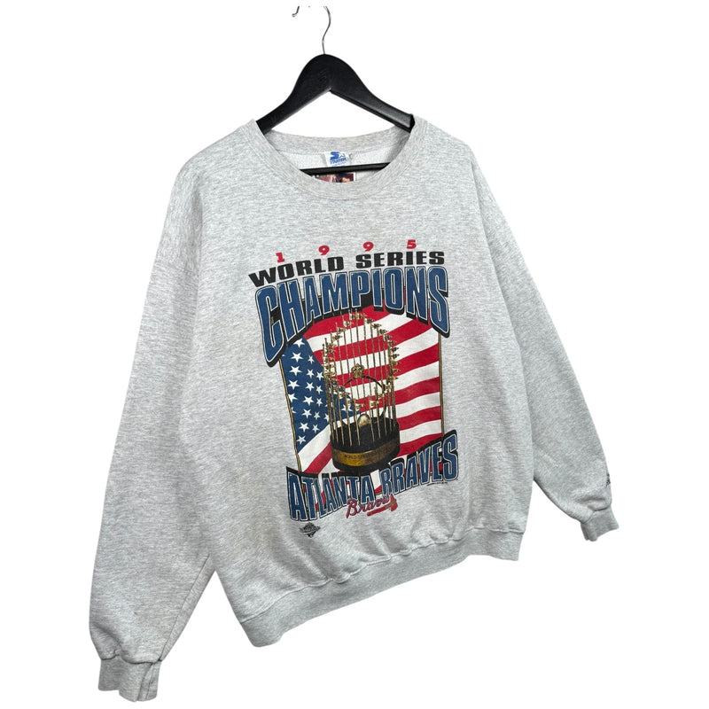 Vintage Starter Atlanta Braves World Series Crewneck