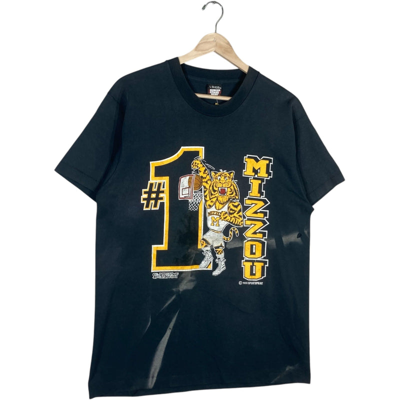 Vintage University Of Missouri Basketball Tee 1990