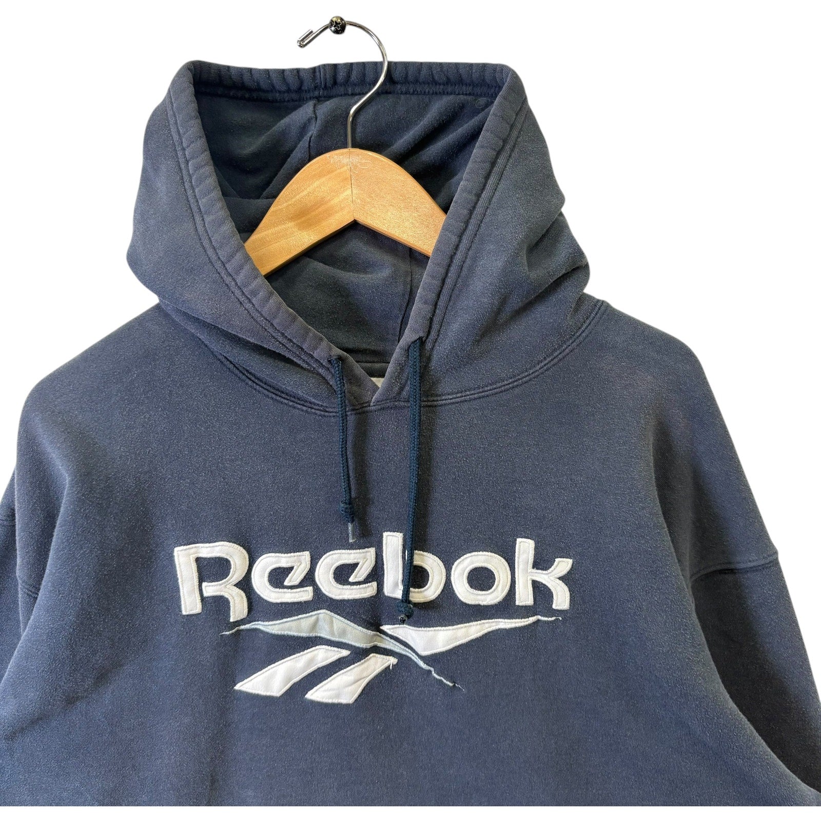 Vintage Reebok Logo Hoodie