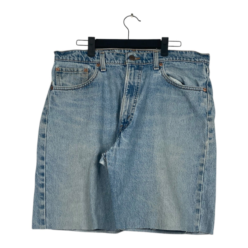 Vintage Levis 505 Denim Cut Off Shorts 36