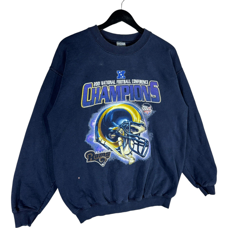 Vintage NFL St Louis Rams Super Bowl Champions Crewneck