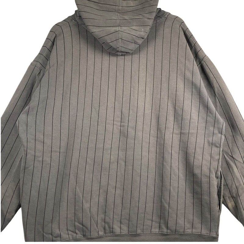 Vintage Ace of Spades Striped Graphic Hoodie