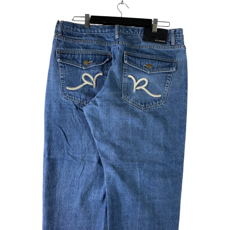 Vintage Rocawear Straight Leg Denim Jeans 38x29