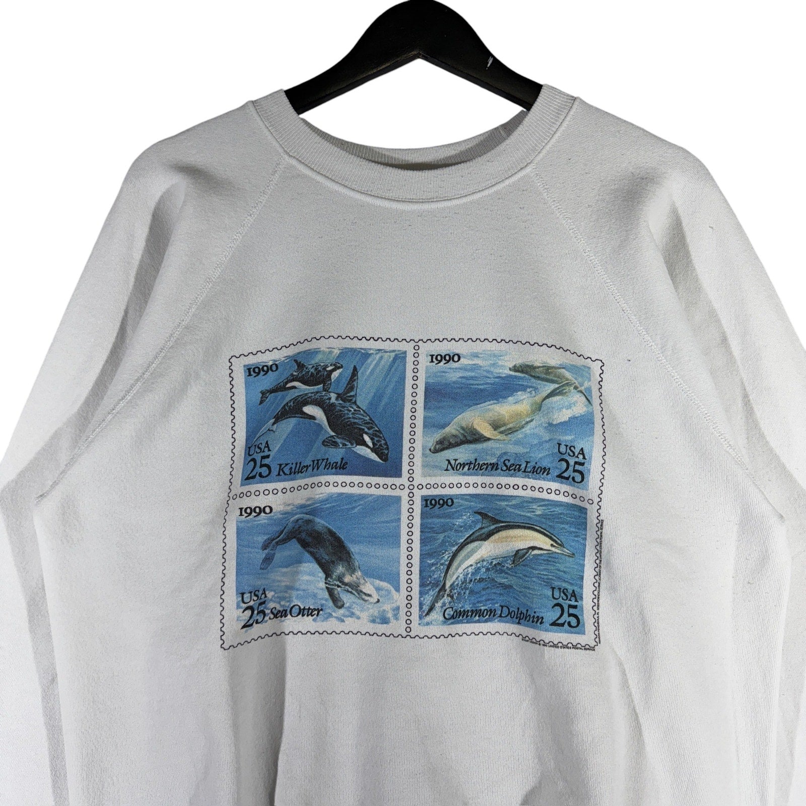 Vintage Sea Creatures Crewneck 1990