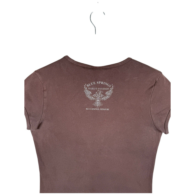 Vintage Harley Davidson Heart Dagger T-Shirt