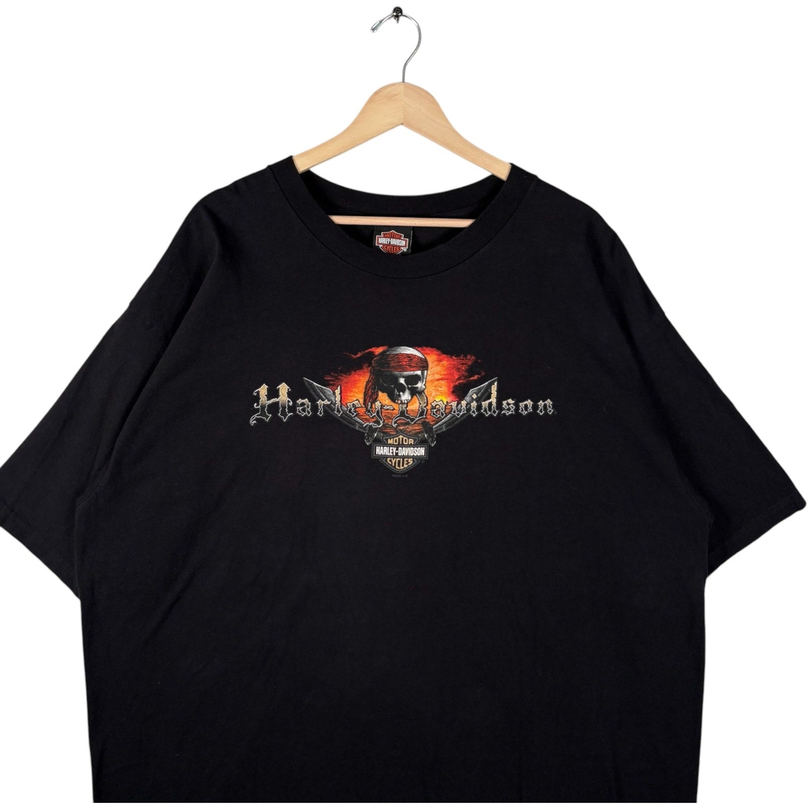 Vintage Harley Davidson Pirate St. Maarten Tee