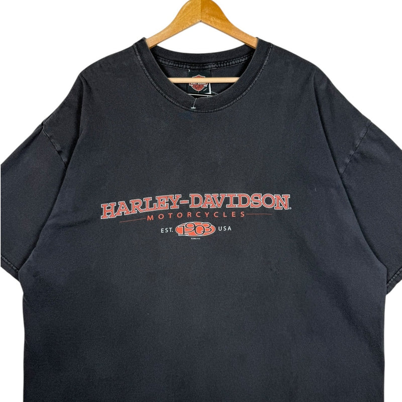 Vintage Harley Davidson Atlantic City Biker T-Shirt