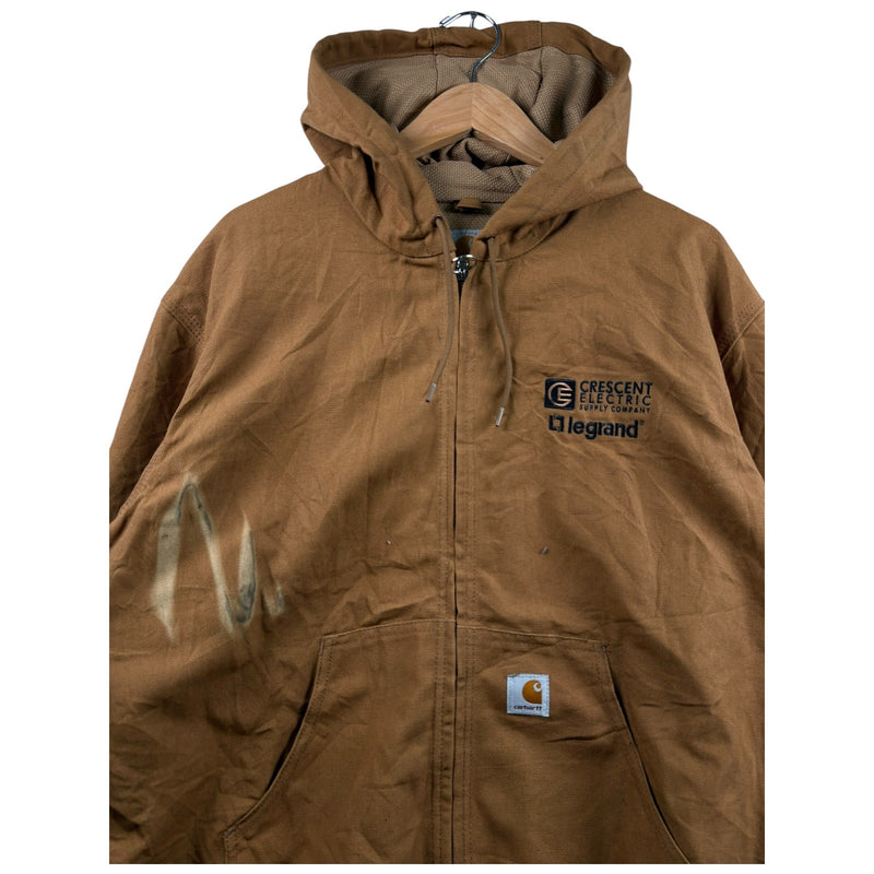 Vintage Carhartt Full Zip Workwear Hoodie Jacket