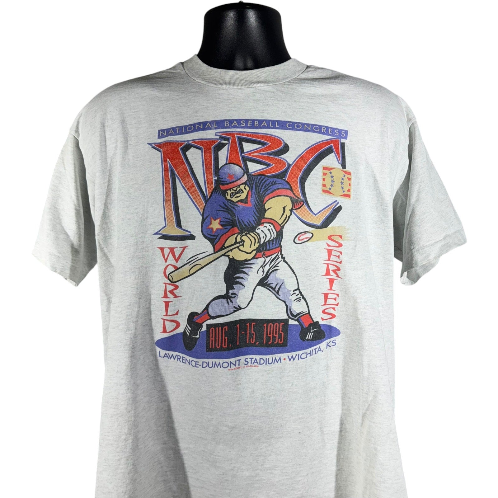 Vintage National Baseball Congress World Series Tee 1995