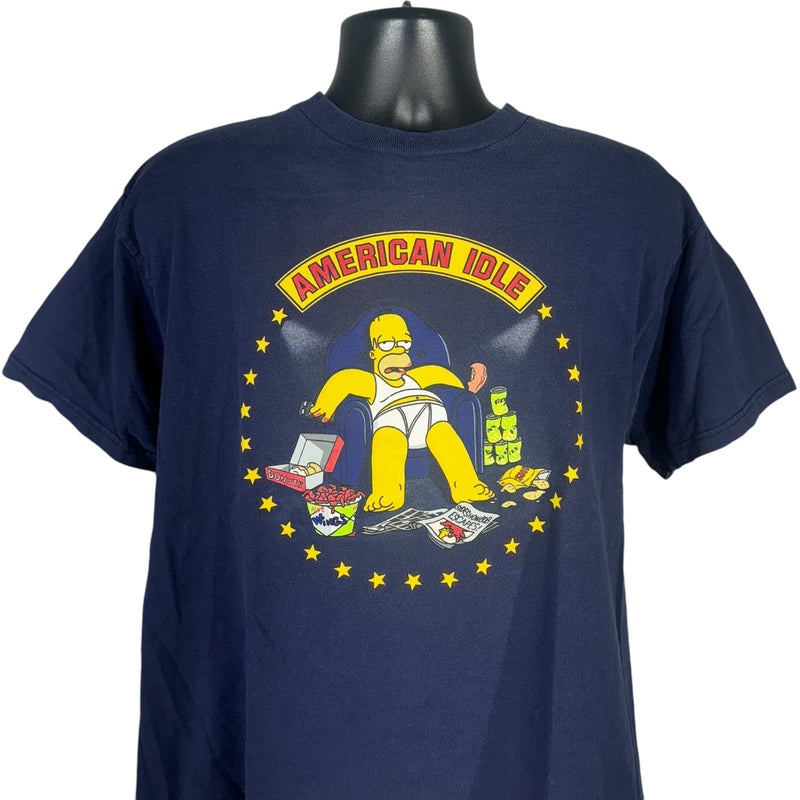 Vintage "American Idle" Simpsons Tee